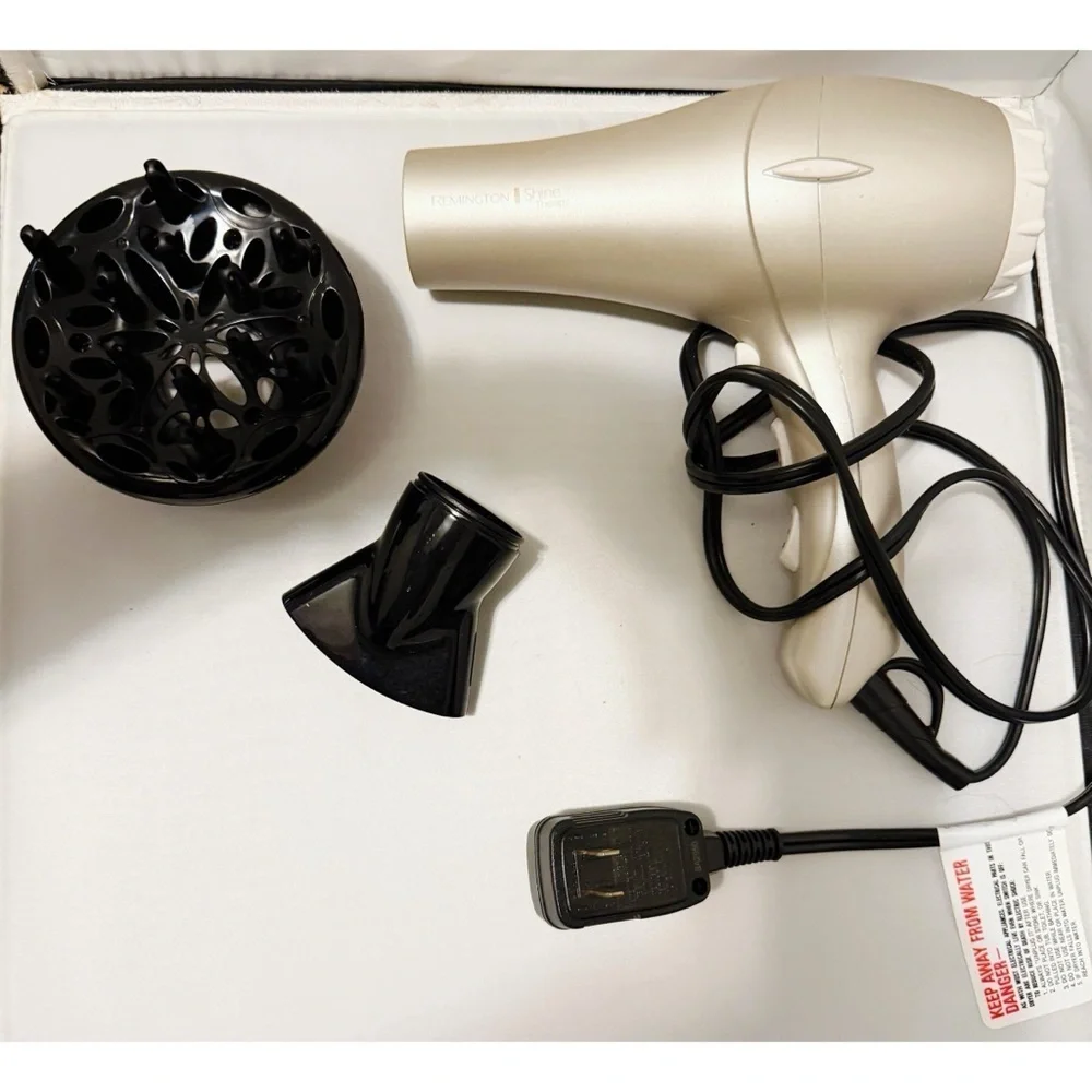 Remington Shine Therapy Hair Dryer Set in Champagne